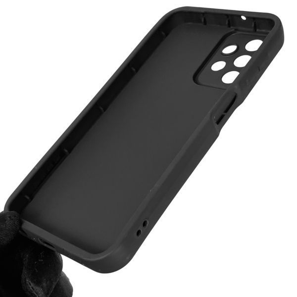 Чохол силіконовий Soft Touch для Samsung Galaxy A13 4G (SM-A135F) чорний (Повний захист камери) 0044020 фото
