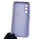Чохол для Samsung Galaxy A54 5G (SM-A546E) силіконовий з мікрофіброю нековзний на самсунг а54 5г бузковий 0032071 фото 6
