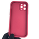 Чохол силіконовий Soft Touch з 3D принтом для Apple iPhone 11 Pro бордовий (Повний захист камери) 0040221 фото 2