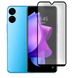 Защитное стекло МАТОВОЕ для телефона Vivo V20 SE противоударное полноэкранное на виво в20 се черное 0039272 фото 1