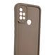 Чохол силіконовий Soft Touch для Motorola G30 коричневий (Повний захист камери) 0054355 фото 3