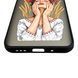 Чохол для телефона Xiaomi Redmi 9C с 3D принтом дівчина маки колоски із захистом камери чорний 0059268 фото 6