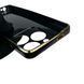 Чохол для TECNO Spark Go 2024 (BG6) з кільцем-підставкою із золотою окантовкою на техно спарк го 2024 чорний gs1 0020732 фото 5