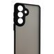 Чехол для Samsung Galaxy S26 Plus черный матовый полупрозрачный (бампер, защита камеры) 0062212 фото 3