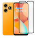 Защитное стекло для телефона TECNO Spark 10 (KI5q) противоударное полноэкранное на техно спарк 10 черное 0038787 фото 1