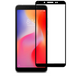 Захисне скло для телефона Xiaomi Redmi 6 протиударне повноекранне на сяомі редмі 6 чорне 0038889 фото 1