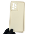 Чехол силиконовый Soft Touch для Samsung Galaxy A52 5G (SM-A526) молочный (Полная защита камеры)