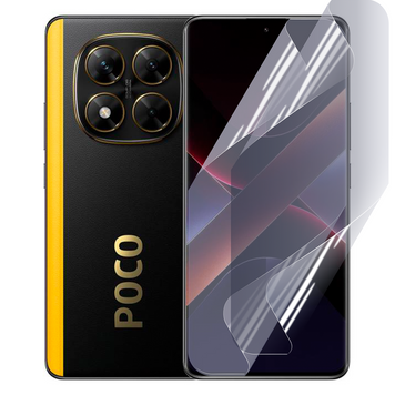 Плёнка гидрогелевая для Xiaomi Poco X7 МАТОВАЯ противоударная на сяоми поко х7 прозрачная 0033254 фото