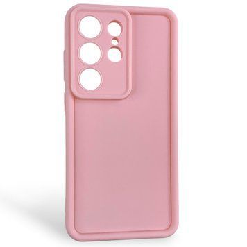 Чохол силіконовий Soft Touch для Samsung Galaxy S26 Ultra рожевий (Повний захист камери) 0053924 фото