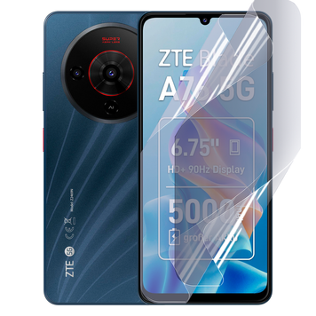 Плёнка гидрогелевая для ZTE Blade A76 5G МАТОВАЯ противоударная на зте блейд а76 5г прозрачная 0035443 фото