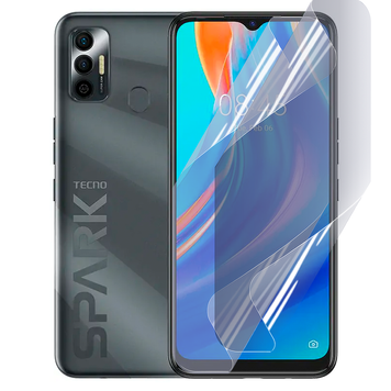 Плівка гідрогелева для Tecno Spark 7 Plus МАТОВА протиударна на техно спарк 7 плюс прозора 0035193 фото