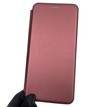 Чехол-книжка для Xiaomi POCO M5 с подставкой на сяоми поко м5 бордовая 0000856 фото