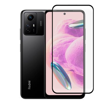 Защитное стекло для телефона Xiaomi Redmi Note 12S 4G противоударное на сяоми редми нот 12с 4г черное 0038905 фото