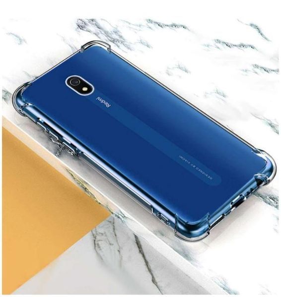 Протиударний чохол для Xiaomi Redmi 8a прозорий, посилені кути, TPU (сяоми редми 8а) 0061696 фото