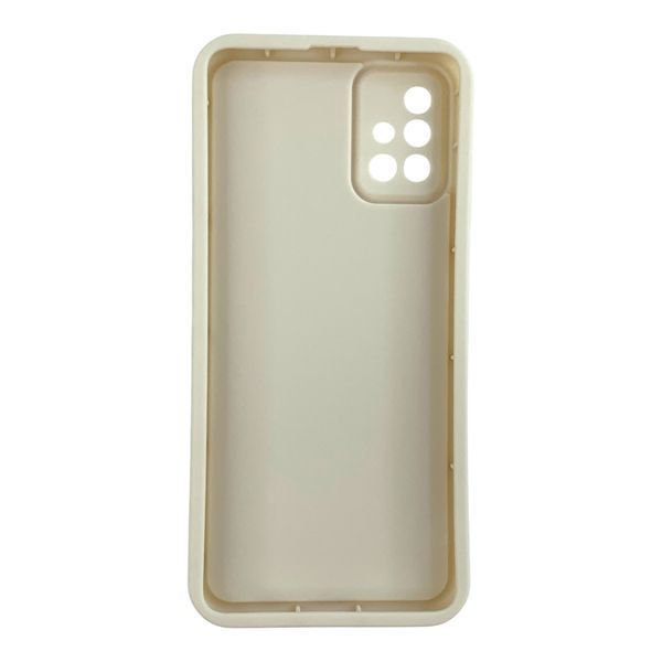 Чохол силіконовий Soft Touch з 3D принтом милі кошенята з лапками для Samsung Galaxy A51 (SM-A515F) Молочний (Повний захист камери) 0059598 фото
