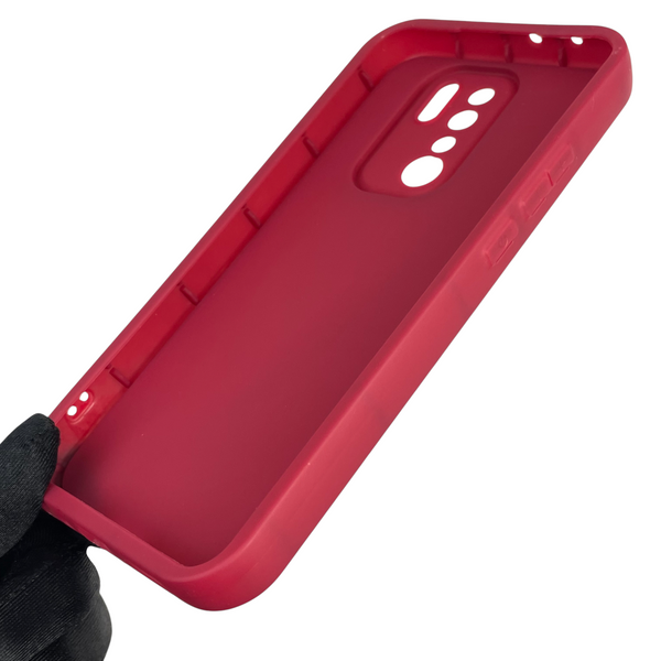 Чохол силіконовий Soft Touch з 3D принтом для Xiaomi Redmi 9 бордовий (Повний захист камери) 0042226 фото