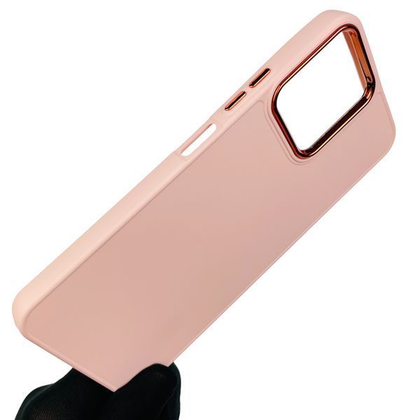 Чехол для Xiaomi Redmi 12 4G противоударный матовый с высокими бортами на сяоми редми 12 пудровый 0001378 фото