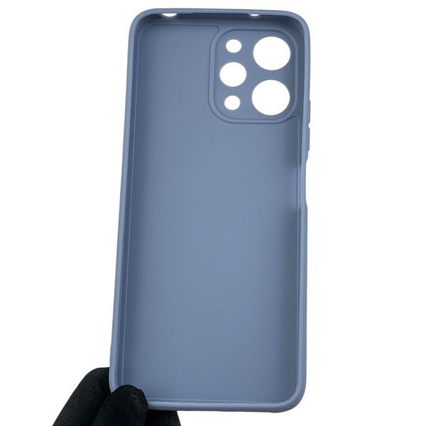 Чохол для Xiaomi Redmi 12 4G з квадратними гранями із захистом камери на сяомі редмі 12 4г блакитний 0012735 фото
