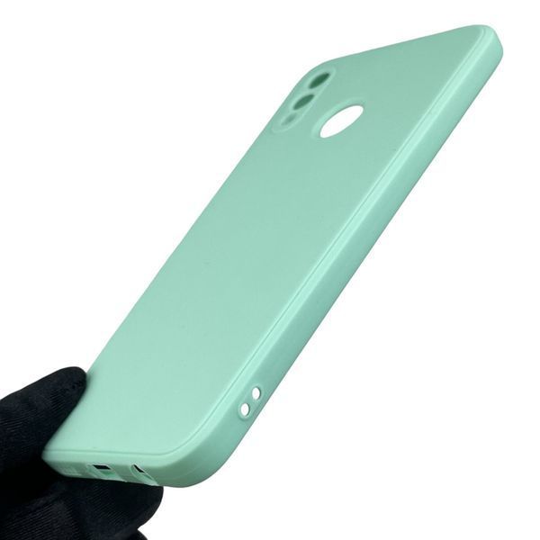 Чохол для Huawei P Smart Plus з квадратними гранями із захистом камери на хуавей п смарт плюс м'ятний 0012340 фото