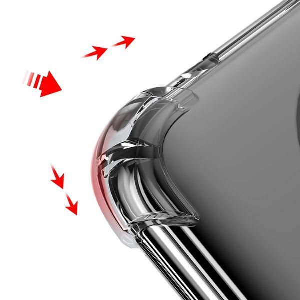 Чохол для Xiaomi Redmi Note 9 Pro з бронь кутами кути вище екрана протиударний на сяомі редмі нот 9 про прозорий 0000454 фото
