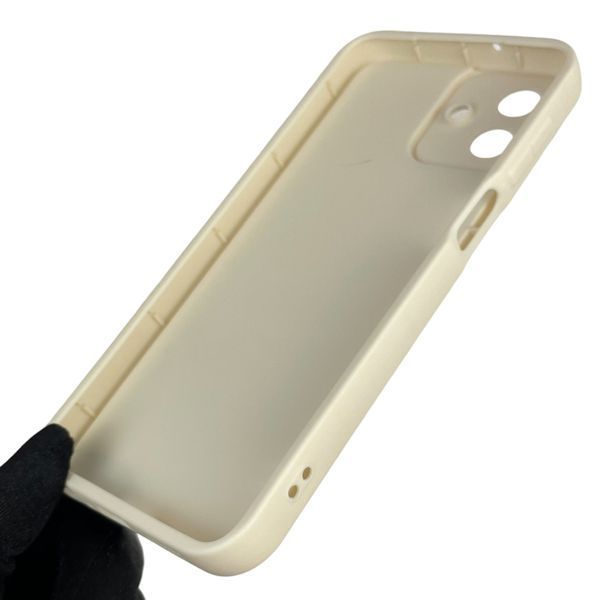 Чехол силиконовый оригинальный Soft Touch с 3D принтом мема сибу для Samsung Galaxy A07 4G (SM-A075F) молочный (Полная защита камеры) 0047454 фото