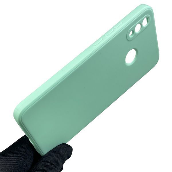 Чохол для Huawei P Smart Plus з квадратними гранями із захистом камери на хуавей п смарт плюс м'ятний 0012340 фото