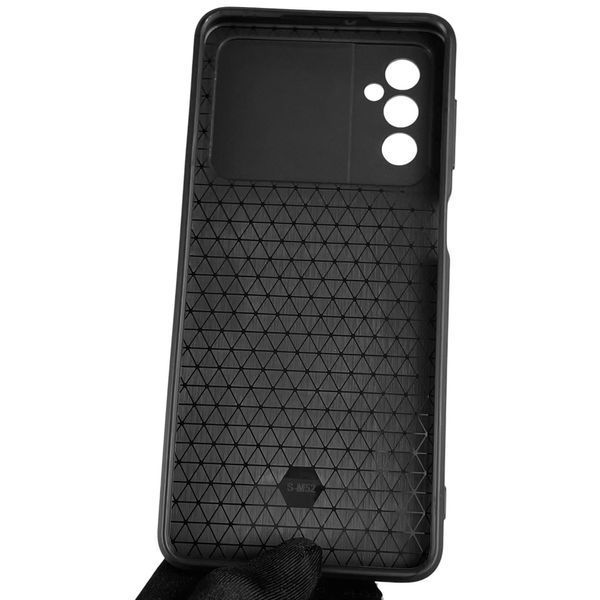 Чохол Samsung Galaxy M52 5G (SM-M526B) броньований з кільцем зі шторкою на камеру на самсунг м52 чорний 0008419 фото