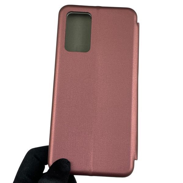 Чехол-книжка для OPPO A16 с подставкой на оппо А16 бордовая 0012946 фото