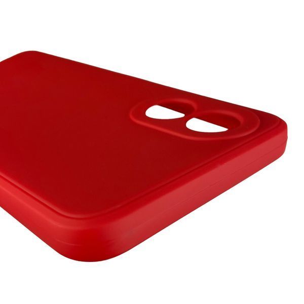 Чохол для OPPO A38 4G CPH2579 із квадратними гранями із захистом камери на оппо а38 червоний 0002648 фото