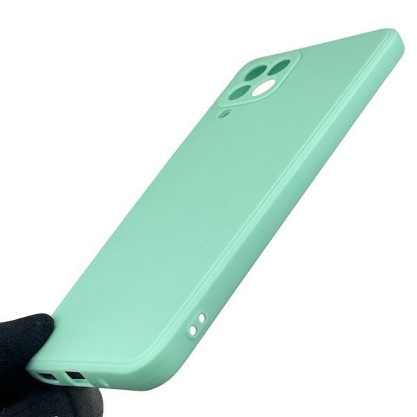 Чехол для Samsung Galaxy M53 5G (SM-M536B) с квадратными гранями с защитой камеры на самсунг м53 мятный 0012633 фото