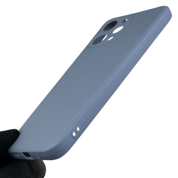 Чохол для Xiaomi Redmi 12 4G з квадратними гранями із захистом камери на сяомі редмі 12 4г блакитний 0012735 фото