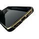 Чехол для Vivo Y15 с защитой камеры с золотой окантовкой на виво у15 черный gs1 0020266 фото 4