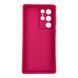 Чохол силіконовий Soft Touch для Samsung Galaxy S22 Ultra малиновий (Повний захист камери) 0054069 фото 2