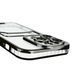 Чехол для Apple iPhone 14 Pro с чёрной окантовкой с карманом для карт на айфон 14 про чёрный 0013013 фото 5