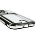 Чехол для Apple iPhone 14 Pro с чёрной окантовкой с карманом для карт на айфон 14 про чёрный 0013013 фото 6