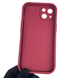 Чохол силіконовий Soft Touch для Apple iPhone 13 бордовий (Повний захист камери) 0039357 фото 5