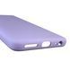 Чехол для Motorola Moto G32 (PAUU0013RS) силиконовый с микрофиброй нескользящий на моторола г32 сиреневый 0031785 фото 6