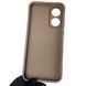 Чехол силиконовый Soft Touch для OPPO A78 4G коричневый (Полная защита камеры) 0044281 фото 2