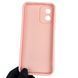 Чехол силиконовый оригинальный Soft Touch с 3D принтом злой котик для Motorola Moto E13 (PAXT0034) розовый (Полная защита камеры) 0046217 фото 2