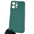 Чехол для Xiaomi Redmi 12 4G с квадратными гранями с защитой камеры на сяоми редми 12 4г зелёный