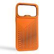 Чехол Kajsa Splendid Circle для iPhone 17 Pro Max оранжевый Orange Plus (MagSafe, металлическое кольцо камеры, премиум) 0062064 фото