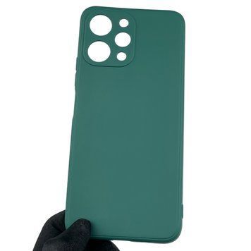Чехол для Xiaomi Redmi 12 4G с квадратными гранями с защитой камеры на сяоми редми 12 4г зелёный 0012736 фото