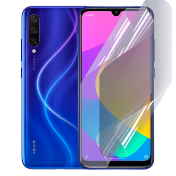 Плёнка гидрогелевая для Xiaomi CC9e глянцевая на Сяоми СС9е прозрачная 0011670 фото