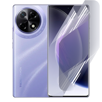 Плівка гідрогелева для Tecno Camon 30S глянцева протиударна на техно камон 30с прозора 0035042 фото