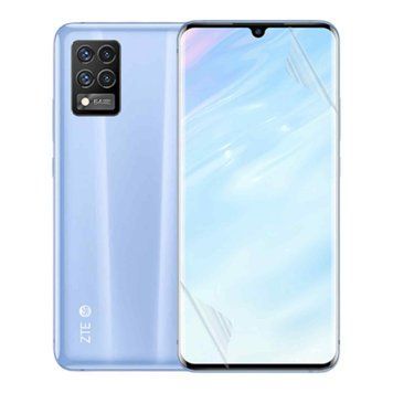 Плёнка гидрогелевая для ZTE Blade 20 Pro МАТОВАЯ противоударная на Зте блейд 20 про прозрачная 0007692 фото