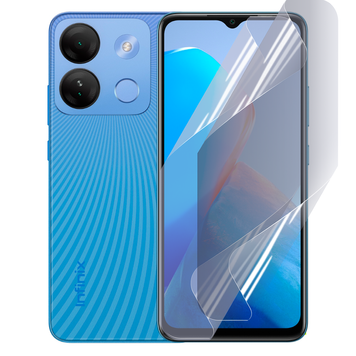 Плёнка гидрогелевая для Infinix Smart 4c глянцевая противоударная на инфиникс смарт 4с прозрачная 0035344 фото