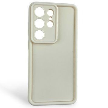 Чохол силіконовий Soft Touch для Samsung Galaxy S26 Ultra молочний (Повний захист камери) 0053925 фото