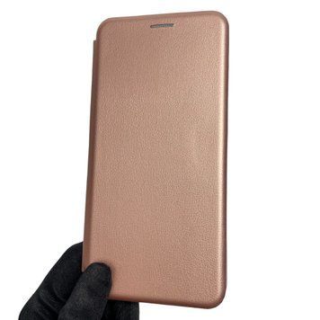 Чохол-книжка для Xiaomi Redmi 10A з підставкою на сяомі редмі 10A рожеве золото 0002087 фото