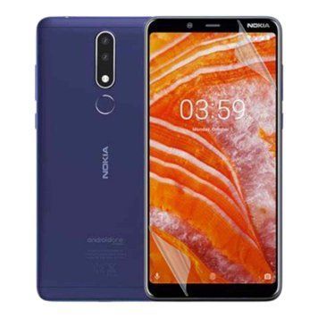 Плёнка гидрогелевая для Nokia 3.1 Plus МАТОВАЯ на нокиа 3.1 плюс прозрачная 0006190 фото