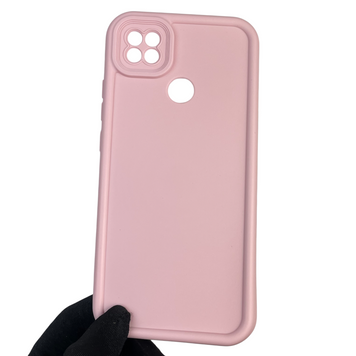Чехол силиконовый Soft Touch для Xiaomi Redmi 10A пудровый (Полная защита камеры) 0039895 фото